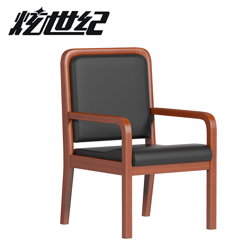 炫世紀(jì)木質(zhì)辦公椅（帶扶手）630*640*1010 AH042 把